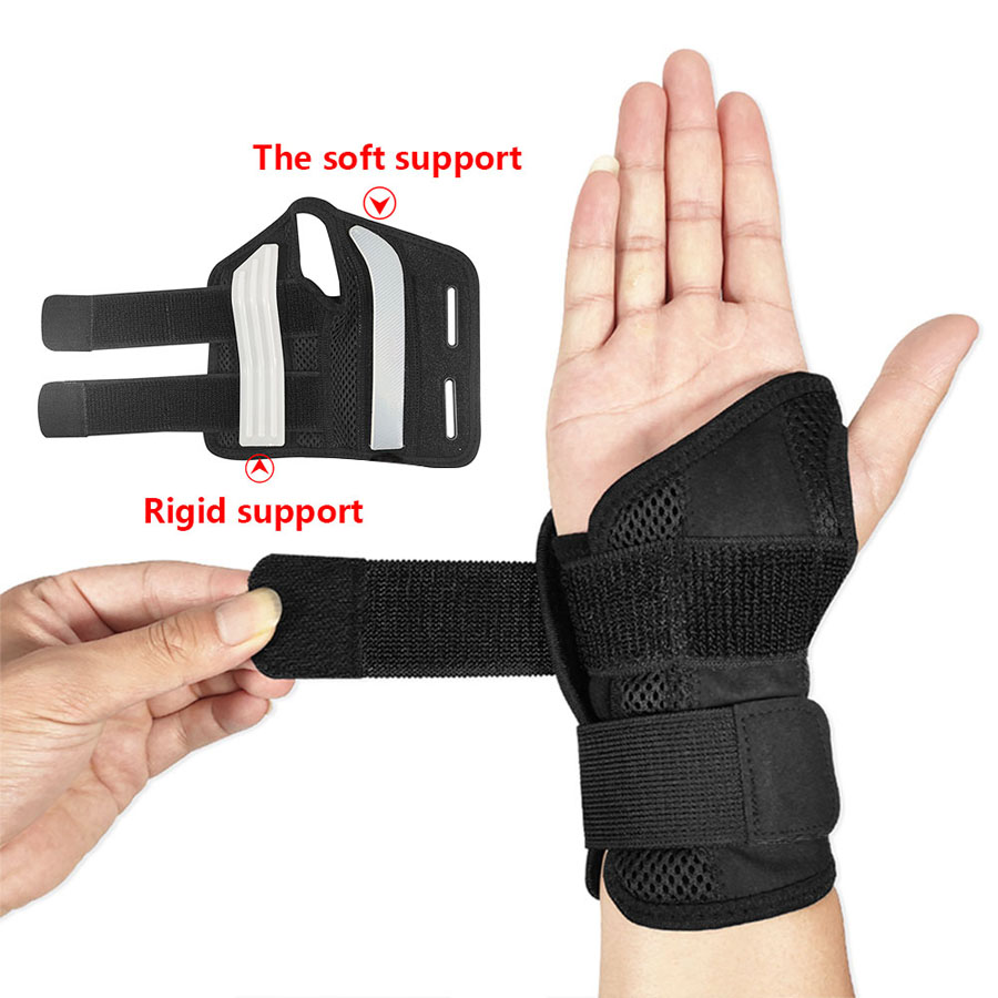 Sangle de support de poignet de sport respirante